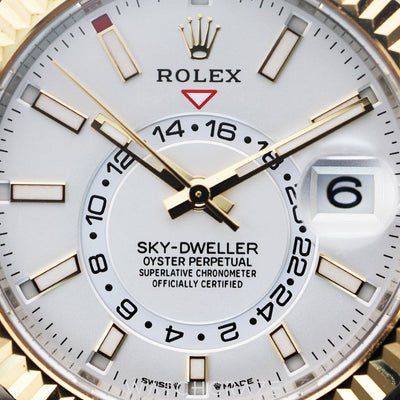2023 ROLEX SKY-DWELLER TWO TONE GOLD AND STEEL 42MM 336933
