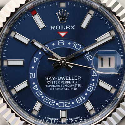 2024 ROLEX SKY-DWELLER BLUE DIAL 42MM 336934