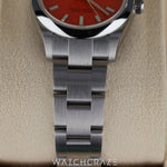2022 ROLEX OYSTER PERPETUAL RED DIAL 31MM 277200