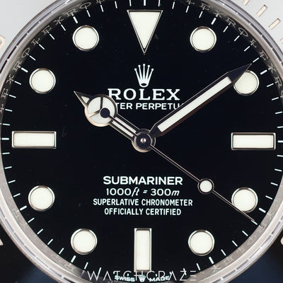 2020 ROLEX SUBMARINER NO DATE 41MM 124060