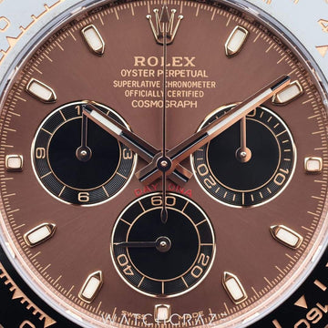 2023 ROLEX DAYTONA ROSE GOLD CHOCOLATE DIAL 40MM 116515LN