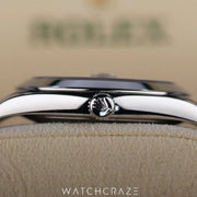 2024 ROLEX DATEJUST BLACK DIAL SMOOTH DIAL 41MM 126300