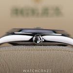 2024 ROLEX DATEJUST BLACK DIAL SMOOTH DIAL 41MM 126300