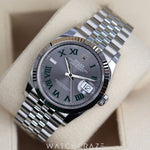 2024 ROLEX DATEJUST WIMBLEDON DIAL 36MM 126234