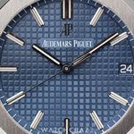 2019 AUDEMARS PIGUET ROYAL OAK BLUE DIAL 41MM 15500ST.OO.1220ST.01