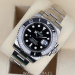 CIRCA 2016 ROLEX SUBMARINER DATE CERAMIC BEZEL 40MM 116610LN