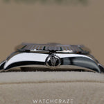 2023 ROLEX DATEJUST DIAMOND MARKERS DARK GREY DIAL 28MM 279174