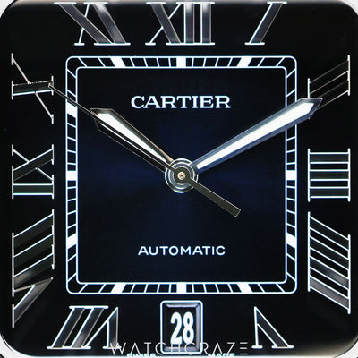 2023 CARTIER SANTOS BLUE DIAL 39.8MM WSSA0030