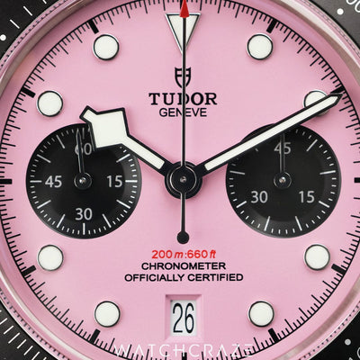 2024 TUDOR BLACK BAY CHRONOGRAPH PINK DIAL 41MM 79360N