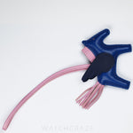 HERMÈS RODEO PEGASUS PM MILO BLUE DE FRANCE / BLUE SAPHIR LAMBSKIN