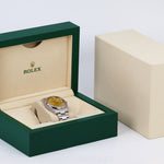 2021 ROLEX OYSTER PERPETUAL YELLOW DIAL 41MM 124300