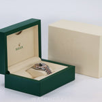 2024 ROLEX DATEJUST TWO TONE ROSE GOLD AND STEEL BROWN DIAL 41MM 126331