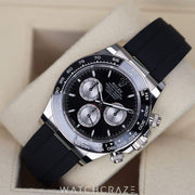 2024 ROLEX DAYTONA COSMOGRAPH WHITE GOLD BLACK DIAL 40MM 126519LN