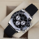 2024 ROLEX DAYTONA COSMOGRAPH WHITE GOLD BLACK DIAL 40MM 126519LN