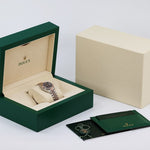 2021 ROLEX DATEJUST TWO TONE ROSE GOLD AND STEEL CHOCOLATE DIAL 28MM 279171