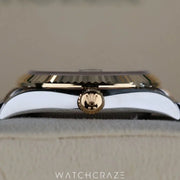 2024 ROLEX DATEJUST TWO TONE YELLOW GOLD AND STEEL SILVER DIAL 31MM 278273