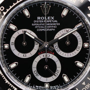 2020 ROLEX DAYTONA COSMOGRAPH BLACK DIAL 40MM 116500LN