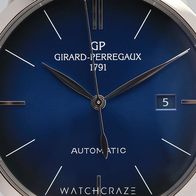2024 GIRARD PERREGAUX 1966 BLUE DIAL 40MM 49555-11-434-BH6A