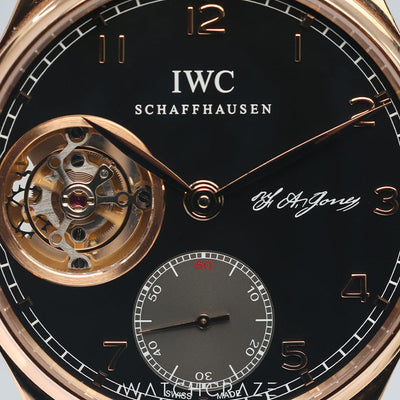 2012 IWC PORTUGUESE F.A JONES TOURBILLON ROSE GOLD 43MM IW544705 1 of 500