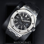 2010 AUDEMARS PIGUET ROYAL OAK OFFSHORE BLACK DIAL 42MM 15703ST.OO.A002CA.01