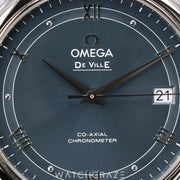 2023 OMEGA PRESTIGE STEEL BLUE DIAL 36.8MM 424.10.37.20.03.002