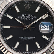 2020 ROLEX DATEJUST BLACK DIAL 41MM 126334