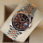 2024 ROLEX DATEJUST CHOCOLATE DIAL 36MM 126231