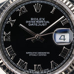 2017 ROLEX DATEJUST BLACK DIAL 36MM 116234