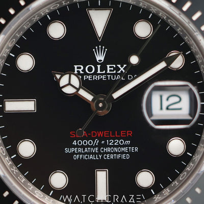 2025 ROLEX SEA-DWELLER BLACK DIAL 43MM 126600