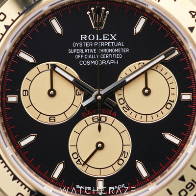 2024 ROLEX COSMOGRAPH DAYTONA YELLOW GOLD "PAUL NEWMAN"  40MM 126508