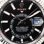 2019 ROLEX SKY-DWELLER BLACK DIAL 42MM 326934