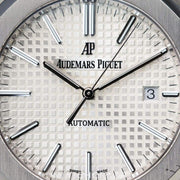 2014 AUDEMARS PIGUET ROYAL OAK WHITE DIAL 41MM 15400ST.OO.1220ST.02