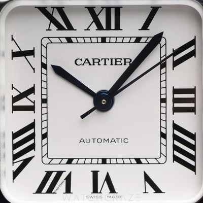 2019 CARTIER SANTOS DE CARTIER MEDIUM STAINESS STEEL WSSA0010