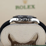 2020 ROLEX DAYTONA 40MM WHITE GOLD OYSTERFLEX GHOST 116519LN