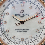 BREITLING NAVITIMER AUTOMATIC MOTHER OF PEARL 35MM U17395
