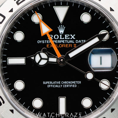 2022 ROLEX EXPLORER II BLACK DIAL 42MM 226570