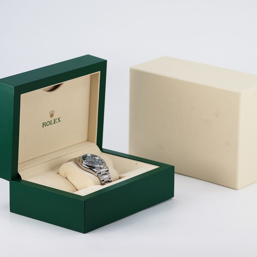 2024 ROLEX DATEJUST GREEN DIAL 36MM 126200 | WATCHCRAZE