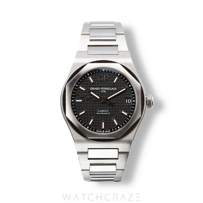 2022 GIRARD PERREGAUX LAUREATO BLACK DIAL 42MM 81010-11-634-11A