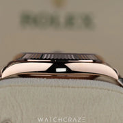 2022 ROLEX DAY-DATE ROSE GOLD CHOCOLATE DIAL 40MM 228235