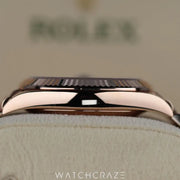 2022 ROLEX DAY-DATE EVEROSE GOLD CHOCOLATE DIAL 40MM 228235