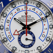 2017 ROLEX YACHT-MASTER WHITE DIAL 44MM 116680