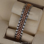2021 ROLEX DATEJUST TWO TONE ROSE GOLD AND STEEL CHOCOLATE DIAL 28MM 279171