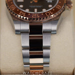 2021 ROLEX GMT-MASTER II TWO TONE ROSE GOLD AND STEEL 'ROOTBEER' 40MM 126711CHNR