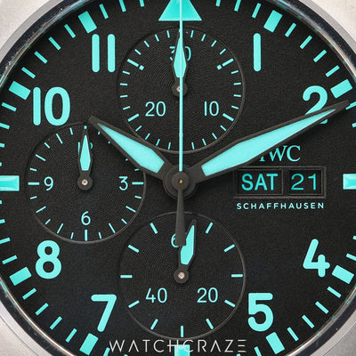 IWC PILOTS WATCH CHRONOGRAPH MERCEDES-AMG PETRONAS FORMULA ONE TEAM 41MM IW388108