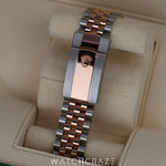 2024 ROLEX DATEJUST TWO TONE ROSE GOLD AND STEEL BROWN DIAL 41MM 126331