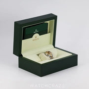 2014 ROLEX DATEJUST TWO TONE GOLD AND STEEL CHAMPAGNE 26MM 179173