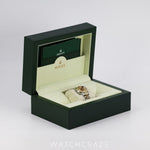 2014 ROLEX DATEJUST TWO TONE GOLD AND STEEL CHAMPAGNE 26MM 179173