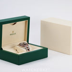 2024 ROLEX GMT-MASTER II TWO TONE ROSE GOLD AND STEEL ROOTBEER 40MM 126711CHNR