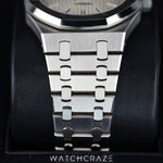 2014 AUDEMARS PIGUET ROYAL OAK WHITE DIAL 41MM 15400ST.OO.1220ST.02