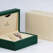 2024 ROLEX DATEJUST TWO TONE YELLOW GOLD AND STEEL SILVER DIAL 31MM 278273